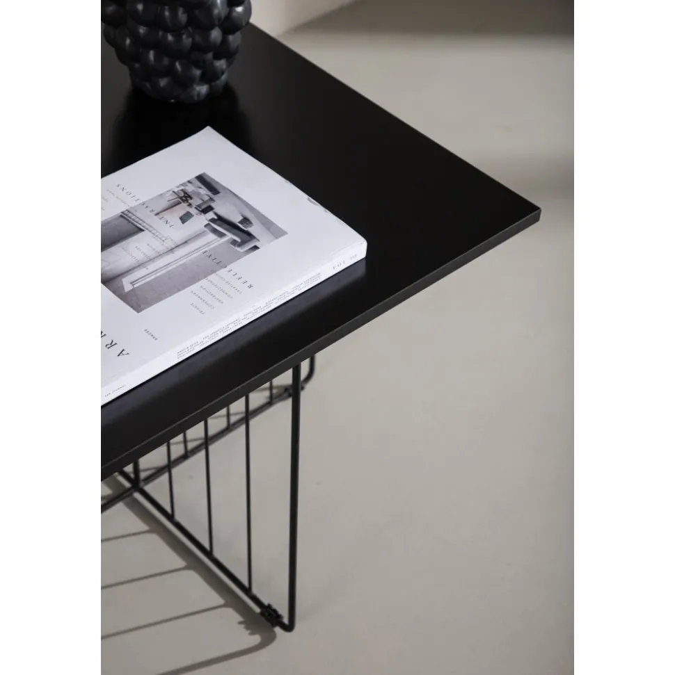 Dayton soffbord 60 x 60 cm - Svart