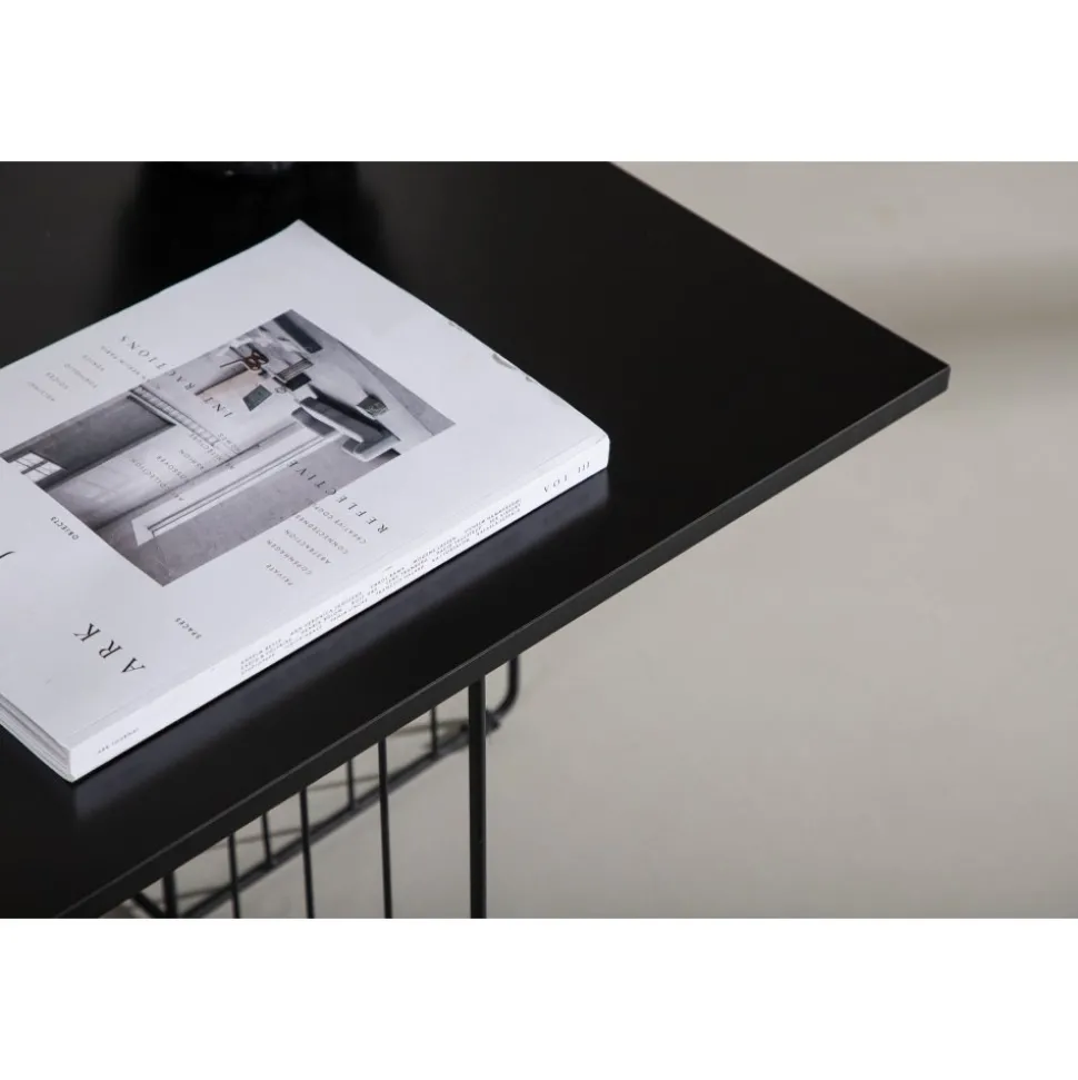 Dayton soffbord 60 x 60 cm - Svart