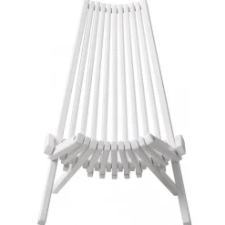 Däckstol vit med nackkudde + Textilrengöring för möbler