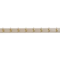Demandu kroklist 100 cm - Beige/guld
