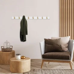 Demandu kroklist 100 cm - Vit/guld