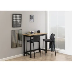 Demina barstol 90 cm - Grå