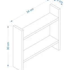 Denver kökshylla - Antracit