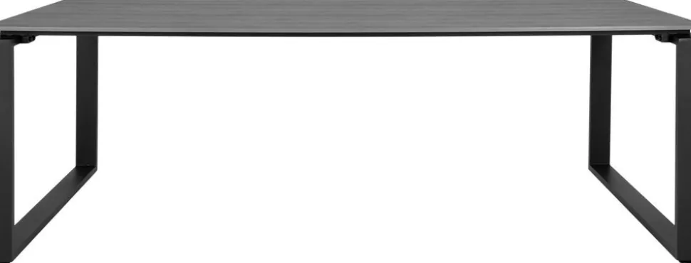 Denver matbord - Grå/svart - 220x100 cm + Fläckborttagare för möbler