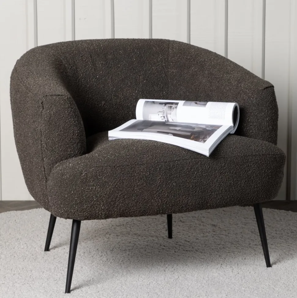 Derry fåtölj - Mörkgrå