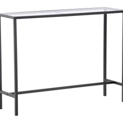 Dipp konsolbord 100 x 30 cm - Svart