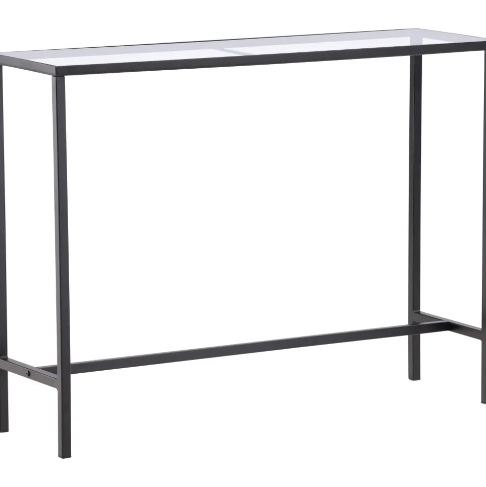 Dipp konsolbord 100 x 30 cm - Svart