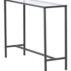 Dipp konsolbord 100 x 30 cm - Svart