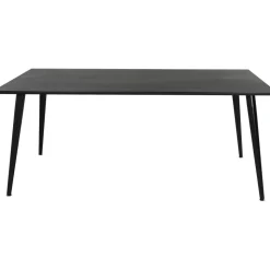 Dipp matbord 180 x 90 cm - Svart