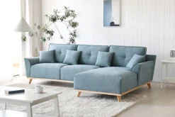 Divansoffa 267 cm lång - Classic + Textilrengöring för möbler