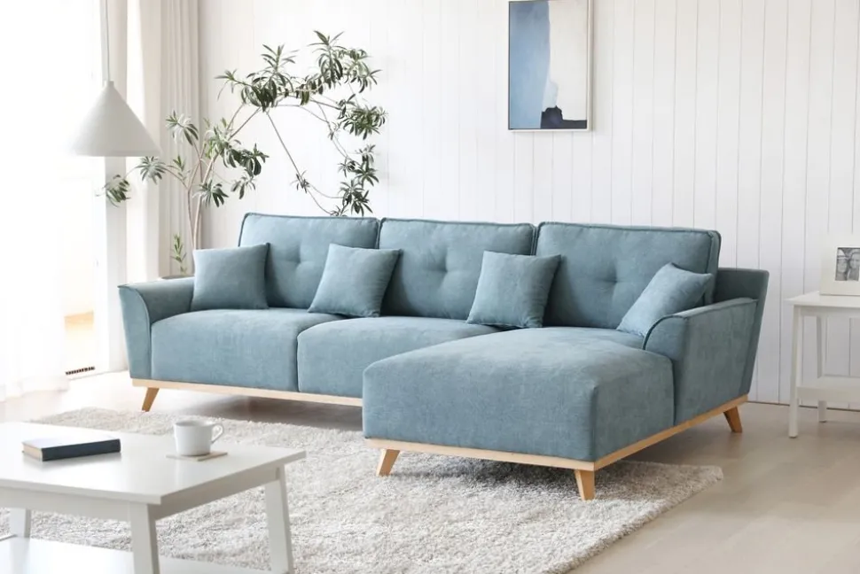 Divansoffa 267 cm lång - Classic + Textilrengöring för möbler