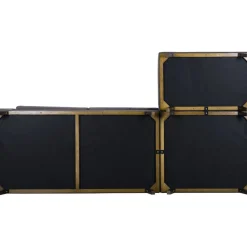 Divansoffa i grått sammet - Copenhagen + Textilrengöring för möbler