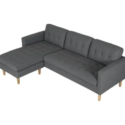 Divansoffa vändbar grå - Firenze