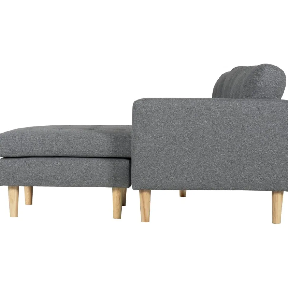 Divansoffa vändbar grå - Firenze