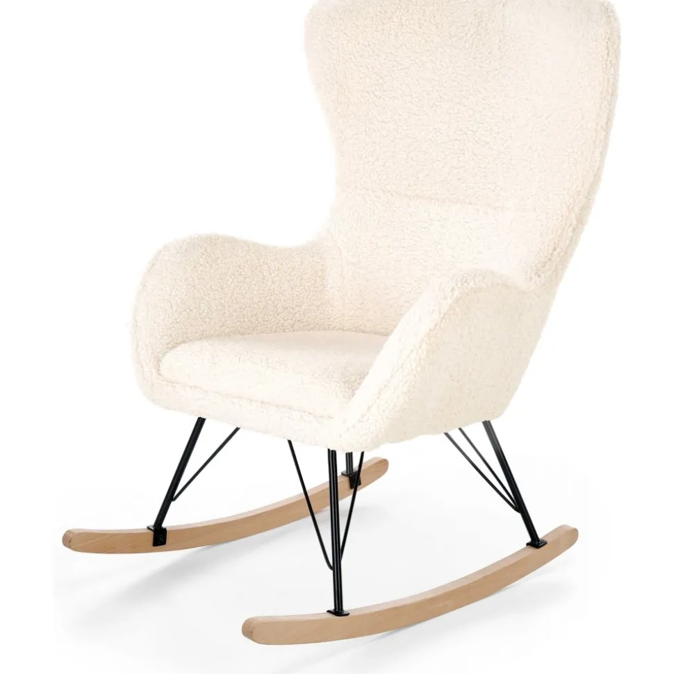 Doro gungstol - Gräddvit/svart + Fläckborttagare för möbler