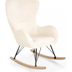 Doro gungstol - Gräddvit/svart