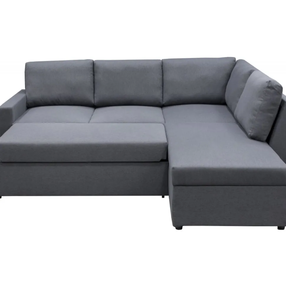 Dream hörnsoffa bäddsoffa med förvaring - Mörkgrå