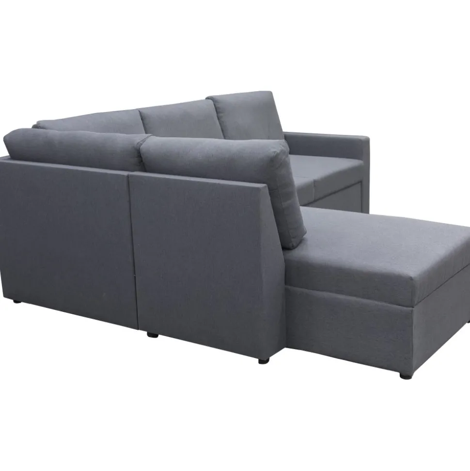 Dream hörnsoffa bäddsoffa med förvaring - Mörkgrå