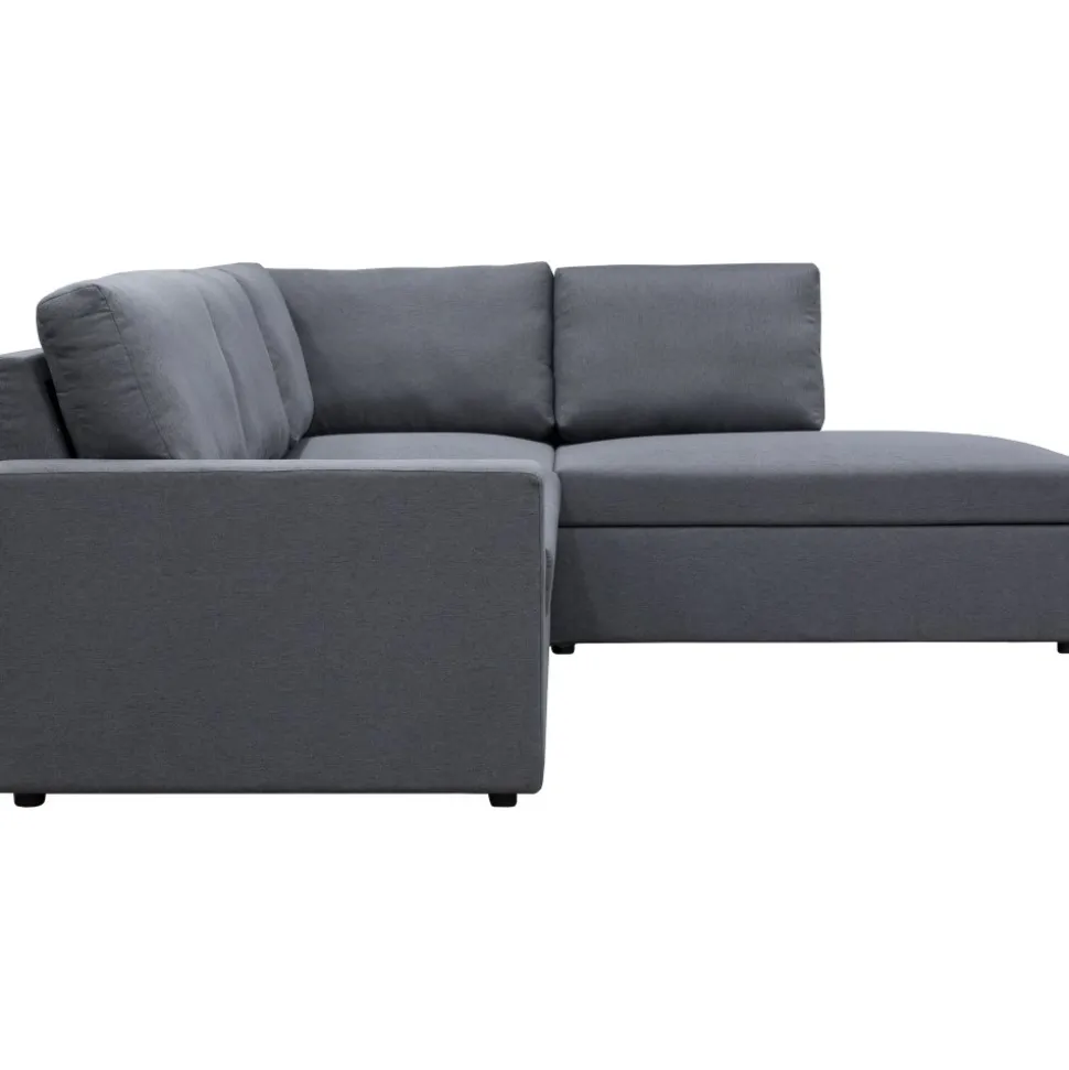 Dream hörnsoffa bäddsoffa med förvaring - Mörkgrå