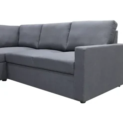 Dream hörnsoffa bäddsoffa med förvaring - Mörkgrå