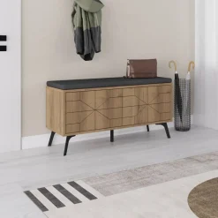 Dune hallbänk - Brun