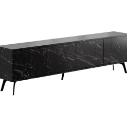 Dune TV-bänk - Svart marmor