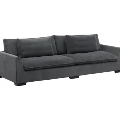 Durham 3-sits soffa - Mörkgrå