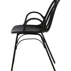 Dyrön matstol - Svart