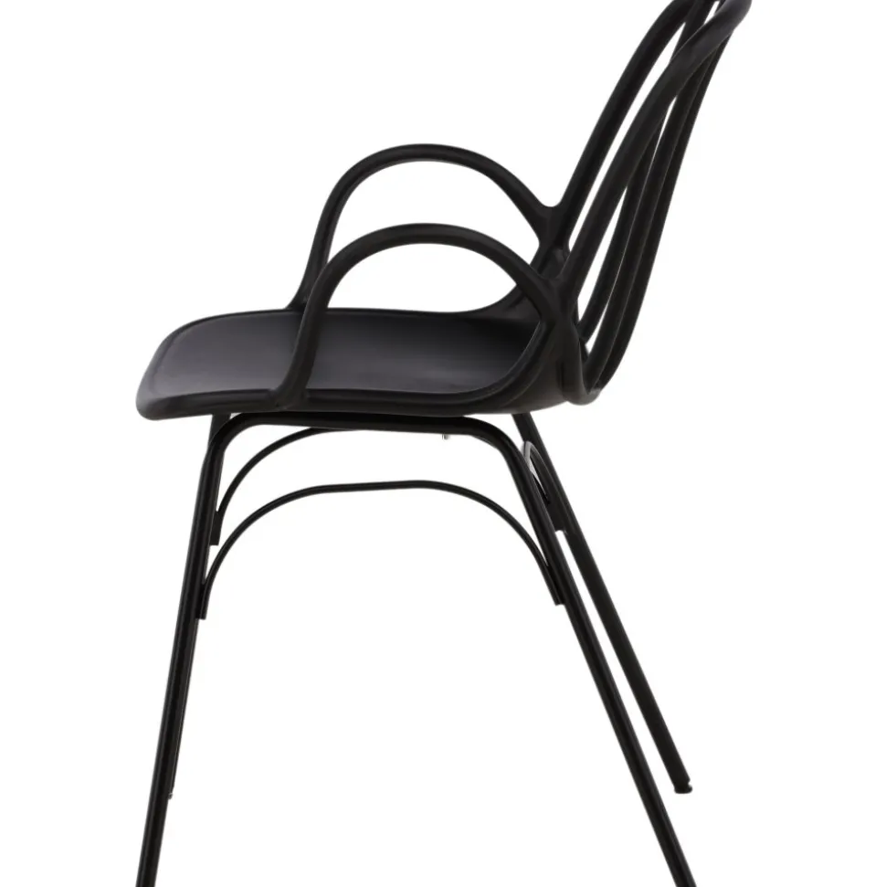 Dyrön matstol - Svart