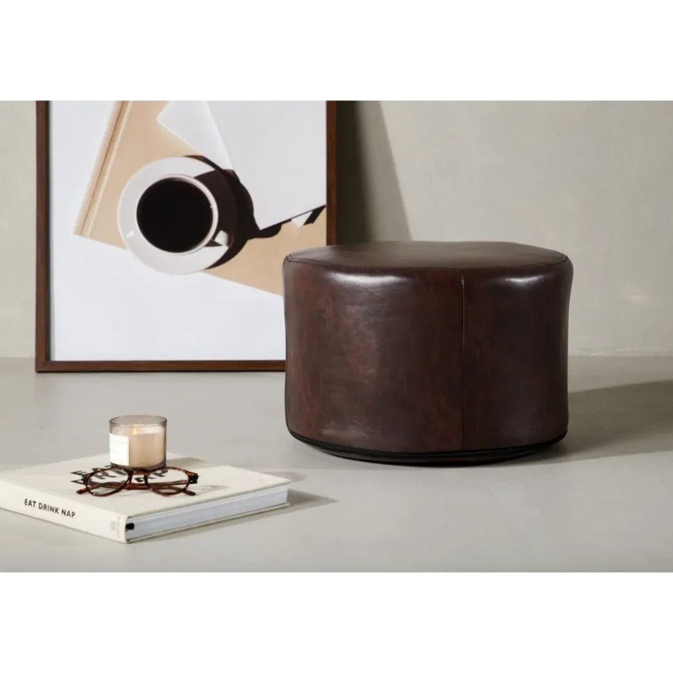 Eastport sittpuff - Brun PU