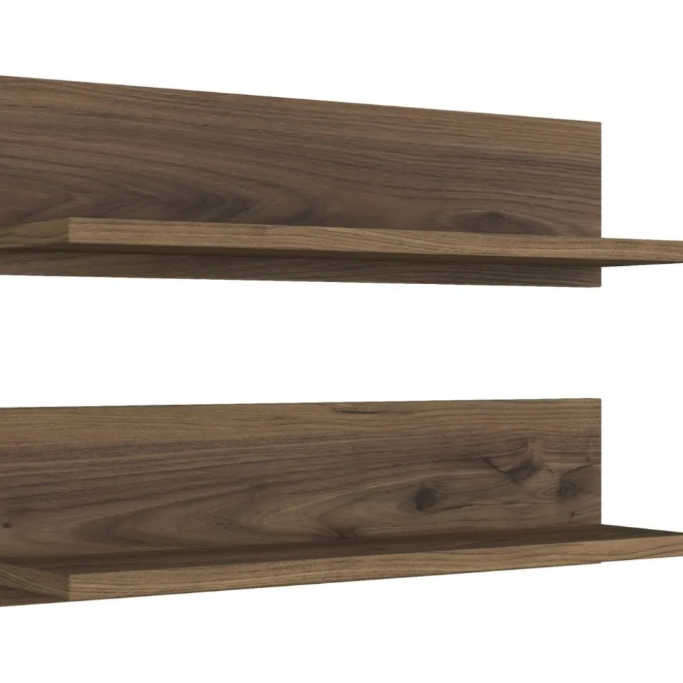 Ebba vägghylla i valnöt