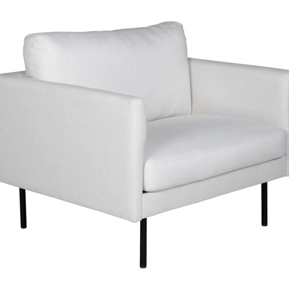 Eden fåtölj - Ljus beige tyg