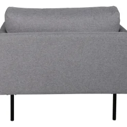 Eden fåtölj - Stålgrå tyg