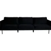Eden 3-sits soffa - Svart