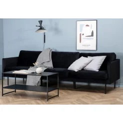 Eden 3-sits soffa - Svart