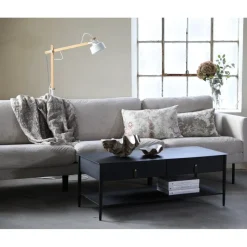 Eden 3-sits XL soffa i manchester + Möbeltassar