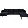 Eden u-soffa - Svart