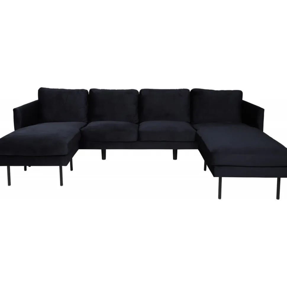 Eden u-soffa - Svart