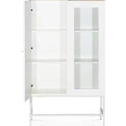 Edge highboard - Vit högtryckslaminat (HPL)