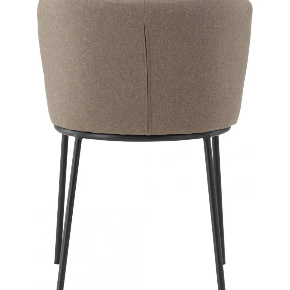 Edina matstol - Brun/svart