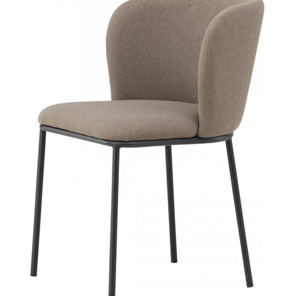 Edina matstol - Brun/svart