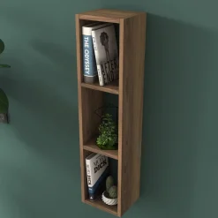 Edith vägghylla - Valnöt