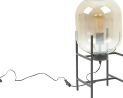 Elements bordslampa - Svart/klarglas