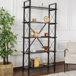 Elysian bokhylla - Svart