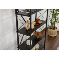 Elysian bokhylla - Svart