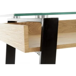 Emma skrivbord 120 x 60 cm - Ek/svart