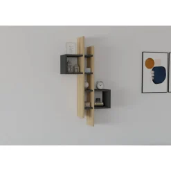 Emse vägghylla - Safir ek/antracit