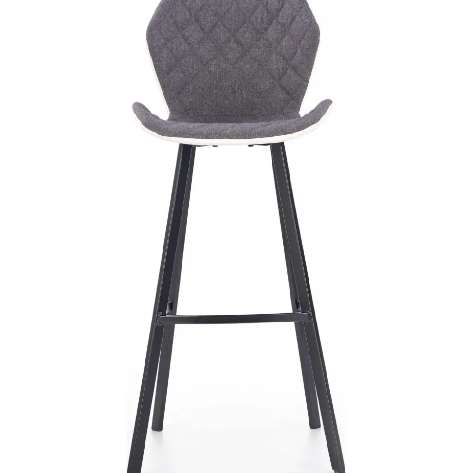 Erin barstol hög - Vit/grå + Textilrengöring för möbler