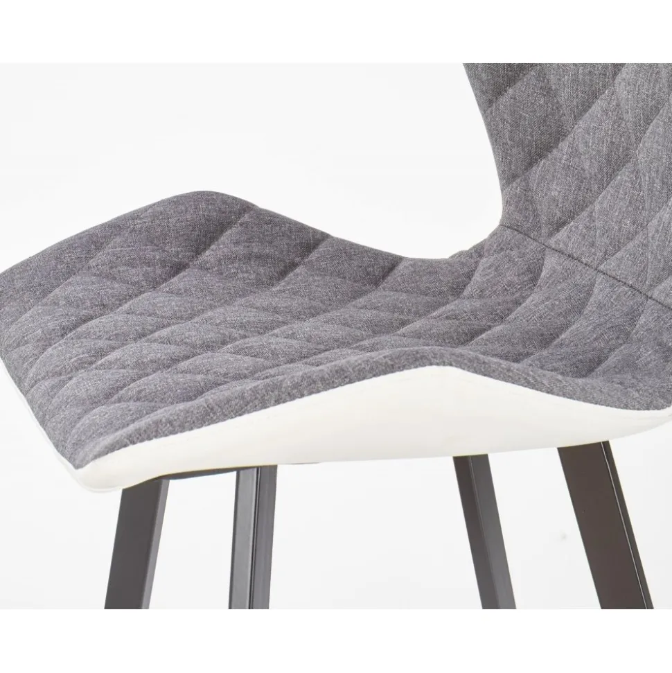 Erin barstol hög - Vit/grå + Textilrengöring för möbler