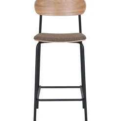 Estepona counterstol - Natur/brun/svart